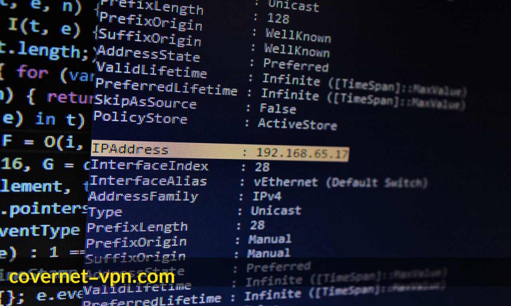 روش تغییر آدرس آی پی 